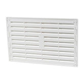 Timloc 9x6 Plastic Internal Louvre Grille Vent White